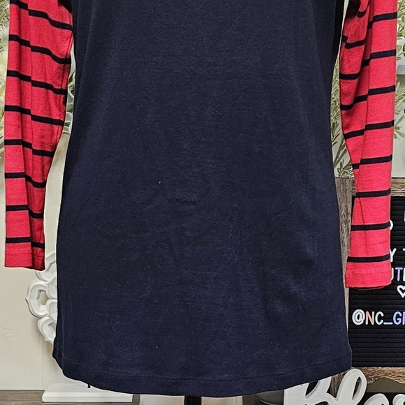RALPH LAUREN | 100% COTTON QUARTER SLEEVE TOP - Picture 5 of 12
